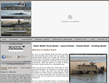 Tablet Screenshot of bankesboats.com